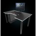 Геймерский стол Gamer-3 Zeus черный с белой кромкой Геймерский стол Gamer-3 Zeus черный с белой кромкой